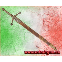 Spada Claymore in metallo Tagliacarte Denix 30cm con...