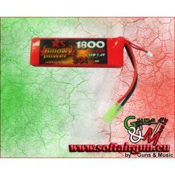 BILLOWY POWER BATTERIA LI-PO 7.4V X 1800mAh 20C...