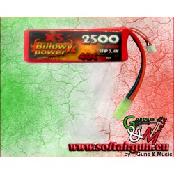 BILLOWY POWER BATTERIA LI-PO 7.4V X 2500MAH 40C...