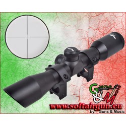 JS-TACTICAL OTTICA ZOOM 4X LENTE 32MM NERA (JS-4X32COMPACT)