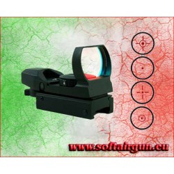 ROYAL RED DOT OLOGRAFICO CON 3 LIVELLI DI INTENSITA'(N22X33)