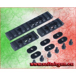 ELEMENT SET SLITTE 20MM PER PARAMANI STILE MOE NERO...