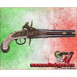 Pistola Inglese a 2 canne rotanti del 1750 Denix 33cm in...