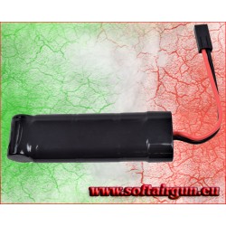 FUEL BATTERIA NI-MH 8.4V X 1100MAH SMALL TYPE (FL-8.4X1100)