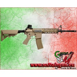 G&G FUCILE ELETTRICO GR15 RAIDER L PLASTIC BLOW BACK TAN...