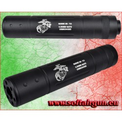 CYMA SILENZIATORE MARINE XII -733-155mm x 30mm TIPO R...