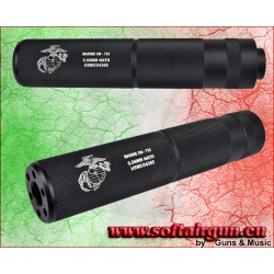 CYMA SILENZIATORE MARINE XII 733- 155mm x 30mm TIPO R...