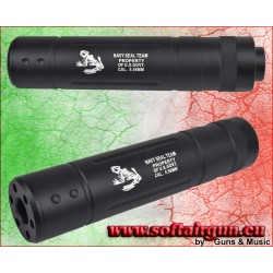 CYMA SILENZIATORE NAVY SEAL TEAM 145mm x 30mm TIPO A...