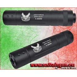 CYMA SILENZIATORE AIR FORCE 145mm x 30mm TIPO B (HY-147B)