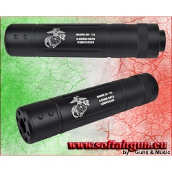 CYMA SILENZIATORE MARINE XII -733- 145mm x 30mm TIPO R...