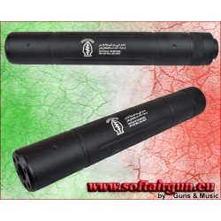 CYMA SILENZIATORE SPECIAL FORCES 195mm x 30mm TIPO D...