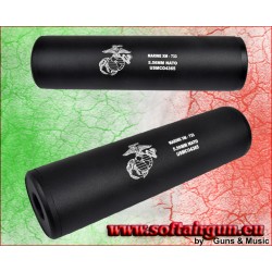 CYMA SILENZIATORE MARINE XII -733- 130mm x 35mm TIPO R...