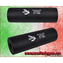 CYMA SILENZIATORE NAVY SEAL TEAM 110mm x 35mm TIPO A...