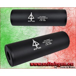 CYMA SILENZIATORE US ARMY DELTA FORCE 110mm x 35mm TIPO E...