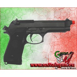 WE PISTOLA A CO2 SCARRELLANTE M9A1 NERA (W048C)