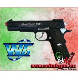 WINGUN PISTOLA 1911 CO2 SEMI-SCARRELLANTE NERA (C 600B)