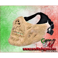 MASCHERA TATTICA ZOMBIE DRIED BONE (WO-MA67GG)