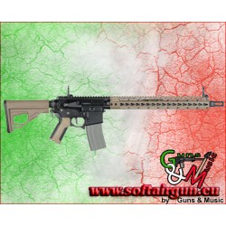 ARES FUCILE ELETTRICO M4 KEYMOD DARK EARTH BODY IN...