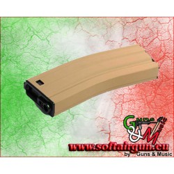 G&G CARICATORE HI-CAP 450 COLPI PER M4/M16 DESERT TAN...