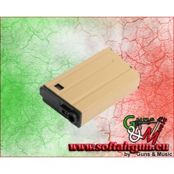 G&G CARICATORE MAGGIORATO 190 COLPI SERIE M4/M16 TAN...