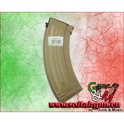 JS-TACTICAL CARICATORE 500 COLPI CON CORDINO PER AK TAN...