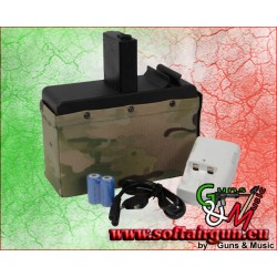 G&G CARICATORE ELETTRICO 2500 COLPI PER CM16 LMG...