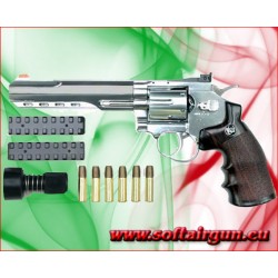 WIN GUN REVOLVER A CO2 6" ARGENTO (C 702S)