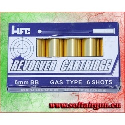 HFC SET 6 BOSSOLI PER REVOLVER HG 132B, HG 132S, HG 133B(C2)