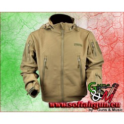 JS-TACTICAL GIACCA SHARK SKIN BROWN TAGLIA L (JW-BR-*)