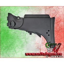 GOLDEN EAGLE CALCIO PIEGHEVOLE PER SERIE G36 NERO (M-G57)