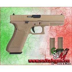 WE PISTOLA A GAS G17 TAN (W057T)