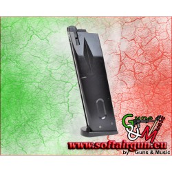 WE CARICATORE A GAS 25 COLPI PER SERIE M9A1 NERO (CARW048B)