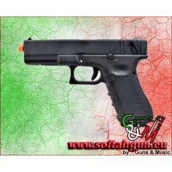 WE PISTOLA A GAS G18 GEN 4 NERA SEMI/FULL AUTO (W059B)