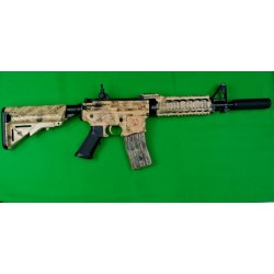 M4 CQB RAS DESERT VENDETTA!!! CUSTOM SHOP DIPINTO A MANO