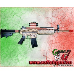 M4 S-System Camo-BRONZE CUSTOM SHOP DIPINTO a MANO...