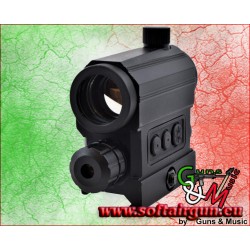 JS-TACTICAL RED DOT CON LASER ROSSO (JS-HD22X)