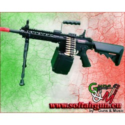 M60/ M4 UX 8" MINI CUSTOM Fucile Elettrico con caricatore...