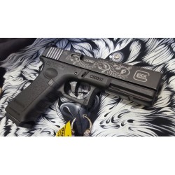 GLOCK 17 FLOREAL LASER ENGRAVED 2 (PUMA)