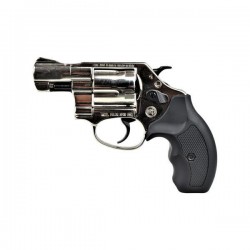 BRUNI REVOLVER A SALVE NEW 380 CANNA CORTA NIKEL (BR-450N)