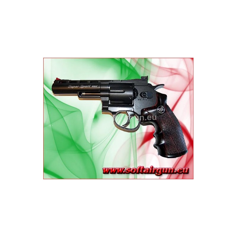 Revolver Pistola a Tamburo a gas 4 Full Metal C701