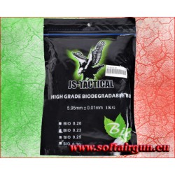 PALLINI BIO 0,25G BIANCHI JS-TACTICAL (JS-BIO0.25)